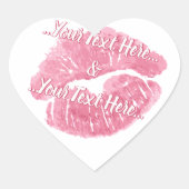 Kisses Stickers Romantic Love & Kisses Stickers (Voorkant)