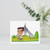 Kisses uit France SARKOZY Briefkaart (Staand voorkant)