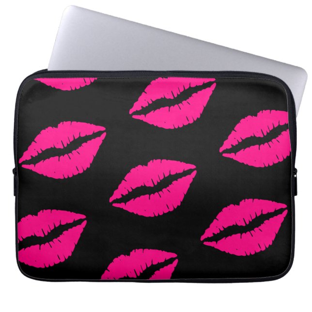 Kisses Valentijnsdag 2023 st valentijn Laptop Sleeve (Voorkant)
