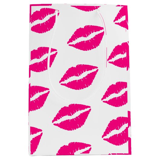 Kisses Valentijnsdag 2023 st valentijn Medium Cadeauzakje (Voorkant)