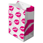 Kisses Valentijnsdag 2023 st valentijn Medium Cadeauzakje (Achterkant Gekanteld)