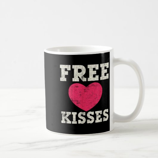Kisses Valentine  Koffiemok (Rechts)