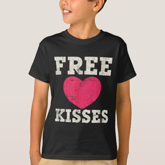 Kisses Valentine  T-shirt (Voorkant)