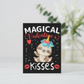 Kisses van Magical Valentijnse's Briefkaart (Staand voorkant)