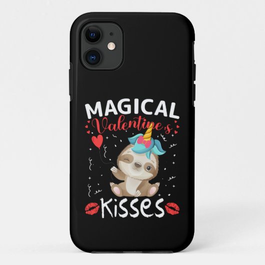 Kisses van Magical Valentijnse's Case-Mate iPhone Case (Achterkant)