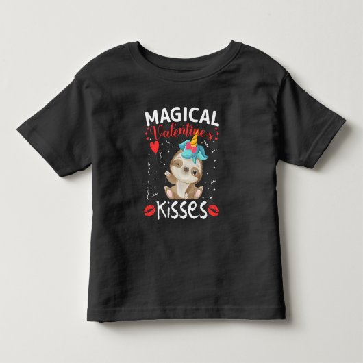 Kisses van Magical Valentijnse's Kinder Shirts (Voorkant)