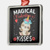 Kisses van Magical Valentijnse's Metalen Ornament (Links)