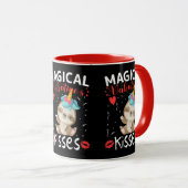 Kisses van Magical Valentijnse's Mok (Voorkant rechts)