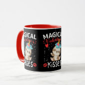Kisses van Magical Valentijnse's Mok (Voorkant links)