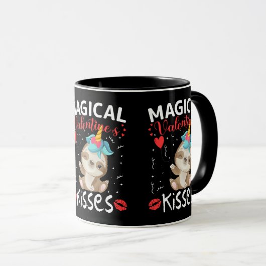 Kisses van Magical Valentijnse's Mok (Voorkant rechts)