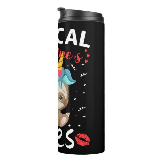 Kisses van Magical Valentijnse's Thermosbeker (Geroteerd rechts)