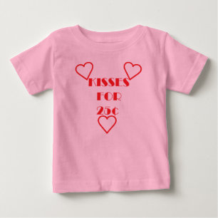 Kisses voor 25 cent - Baby Fine Jersey T-Shirt 