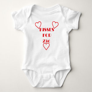 Kisses voor 25 cent - Baby Jersey Bodysuit 