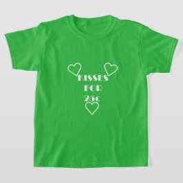 Kisses voor 25 cent - Meisjes' Basic T-Shirt