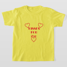 Kisses voor 25 cent - Meisjes' Basic T-Shirt