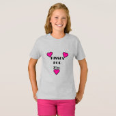 Kisses voor 25 cent - Meisjes' Basic T-Shirt (Voorkant volledig)