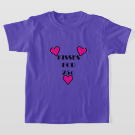 Kisses voor 25 cent - Meisjes' Basic T-Shirt 