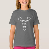 Kisses voor 25 cent - Meisjes' Basic T-Shirt (Voorkant)