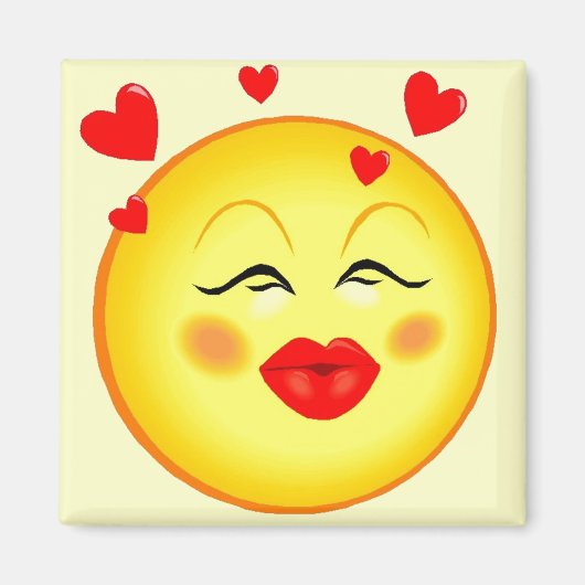 Kisses voor u - Magnet (Voorkant)