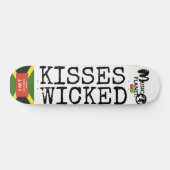 KISSES WICKED Skateboard (Horizontaal)