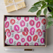 Kisses XOXO Red en Roze Tissuepapier (Geschenk)