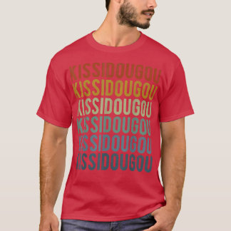Kissidougou City Guinea Retro T-shirt