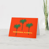 KISSIMMEE, Briefkaart FLORIDA Palm Trees (Voorkant)