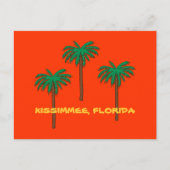 KISSIMMEE, Briefkaart FLORIDA Palm Trees (Voorkant)
