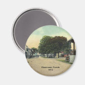 Kissimmee, Florida 1912 koelkast magnet (Voorkant / Achterkant)