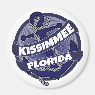 Kissimmee Florida anchor swirl magnet