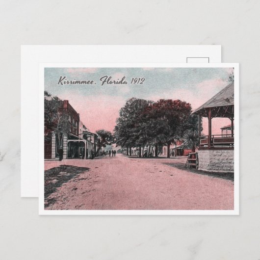 KISSIMMEE FLORIDA BRIEFKAART (Voorkant / Achterkant)