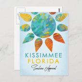 Kissimmee Florida Sunshine Travel Briefkaart (Voorkant / Achterkant)