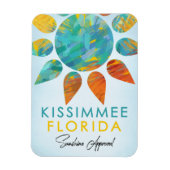 Kissimmee Florida Sunshine Travel Magneet (Verticaal)