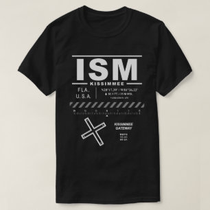 Kissimmee Gateway Airport ISM USAA T-shirt
