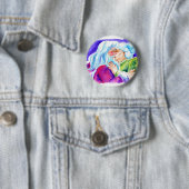 Kissin' Clauses Ronde Button 5,7 Cm (In situ)
