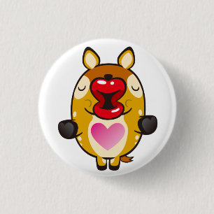 kissing bambi ronde button 3,2 cm