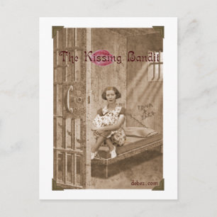 Kissing Bandit Briefkaart