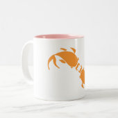 KISSING CARP TWEEKLEURIGE KOFFIEMOK (Voorkant links)