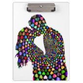 KISSING COUPLE KLEMBORD (Voorkant)