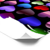 KISSING COUPLE POSTER (Hoek)