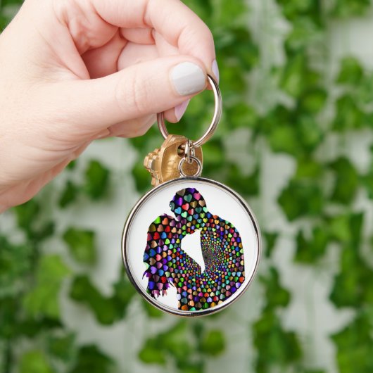 KISSING COUPLE SLEUTELHANGER (Hand)