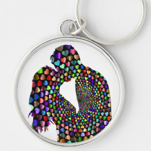 KISSING COUPLE SLEUTELHANGER