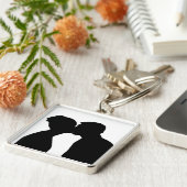 KISSING COUPLE SLEUTELHANGER (Zijkant)