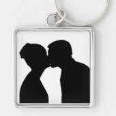 KISSING COUPLE SLEUTELHANGER (Voorkant)