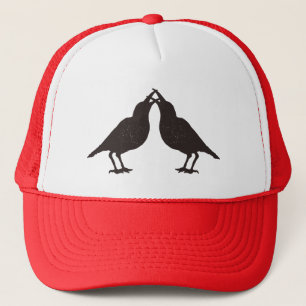 Kissing Crows Trucker Pet