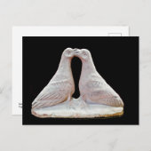 Kissing doves beeldje bij Cyprus Museum Briefkaart (Voorkant / Achterkant)