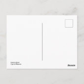 Kissing doves beeldje bij Cyprus Museum Briefkaart (Achterkant)