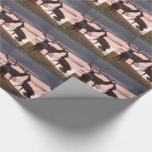 Kissing Elk Cadeaupapier (Hoek)