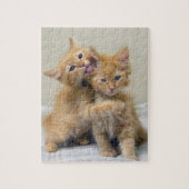 Kissing en Hugging Kittens Legpuzzel (Verticaal)