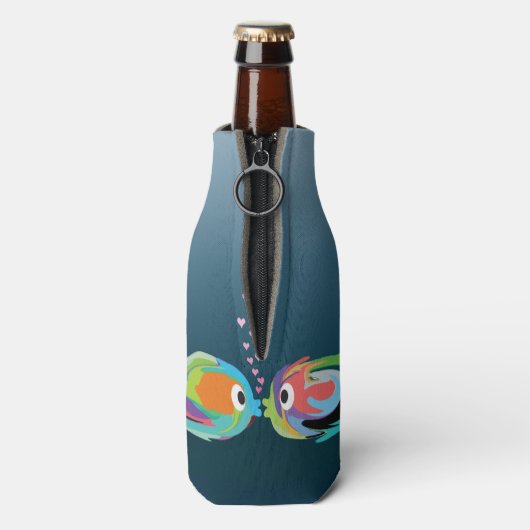 Kissing Fish Bottle Cooler (Fles Achterkant)